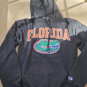 Champion Black Hoodie with Florida Gators Logo
